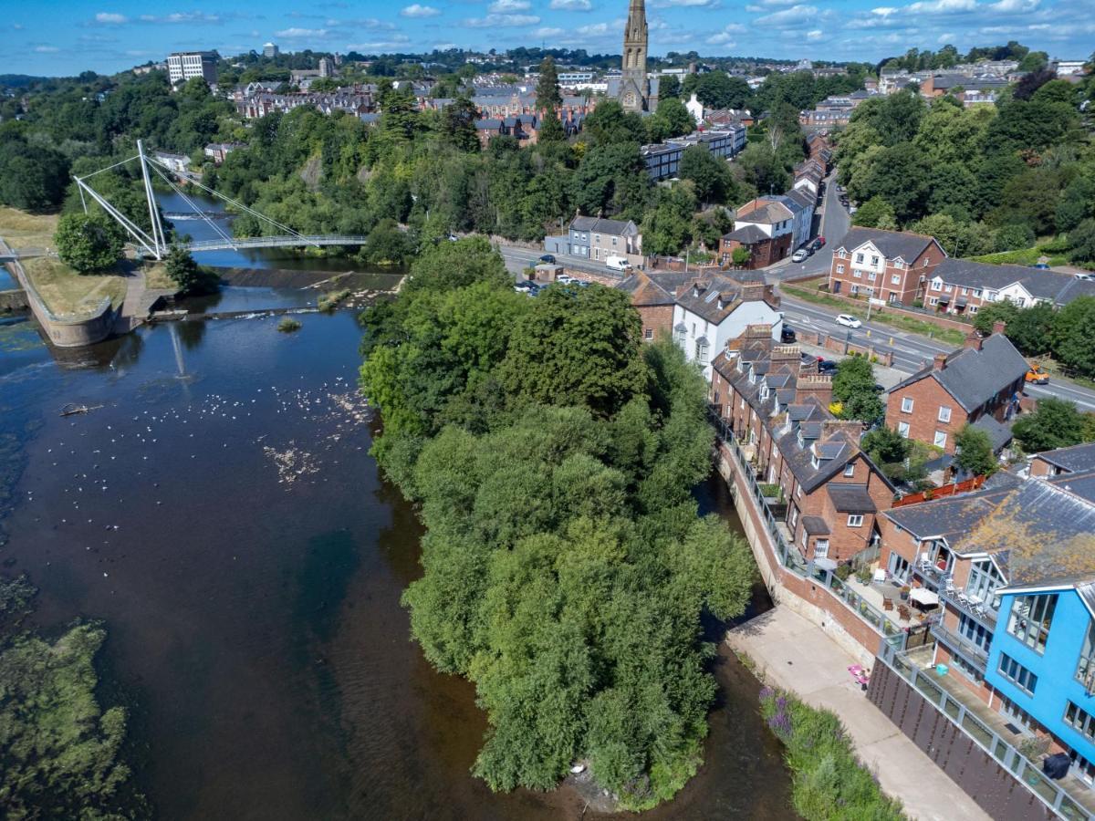 River Exe Cottage Waterfront エクセター エクステリア 写真